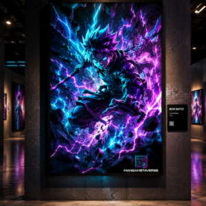 Poster Manga – Neon Battle